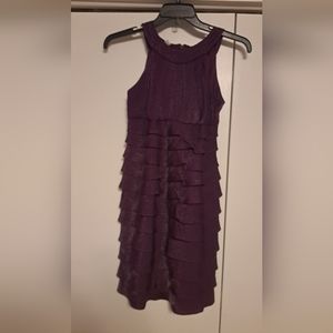 London times dress 4P purple